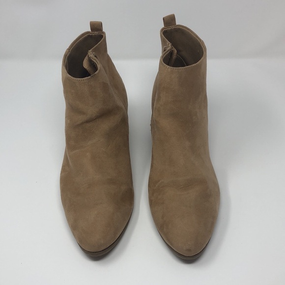 Old Navy 2 in Tan Heeled Boots Size 8 - Picture 2 of 7